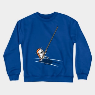 Run sushi Crewneck Sweatshirt